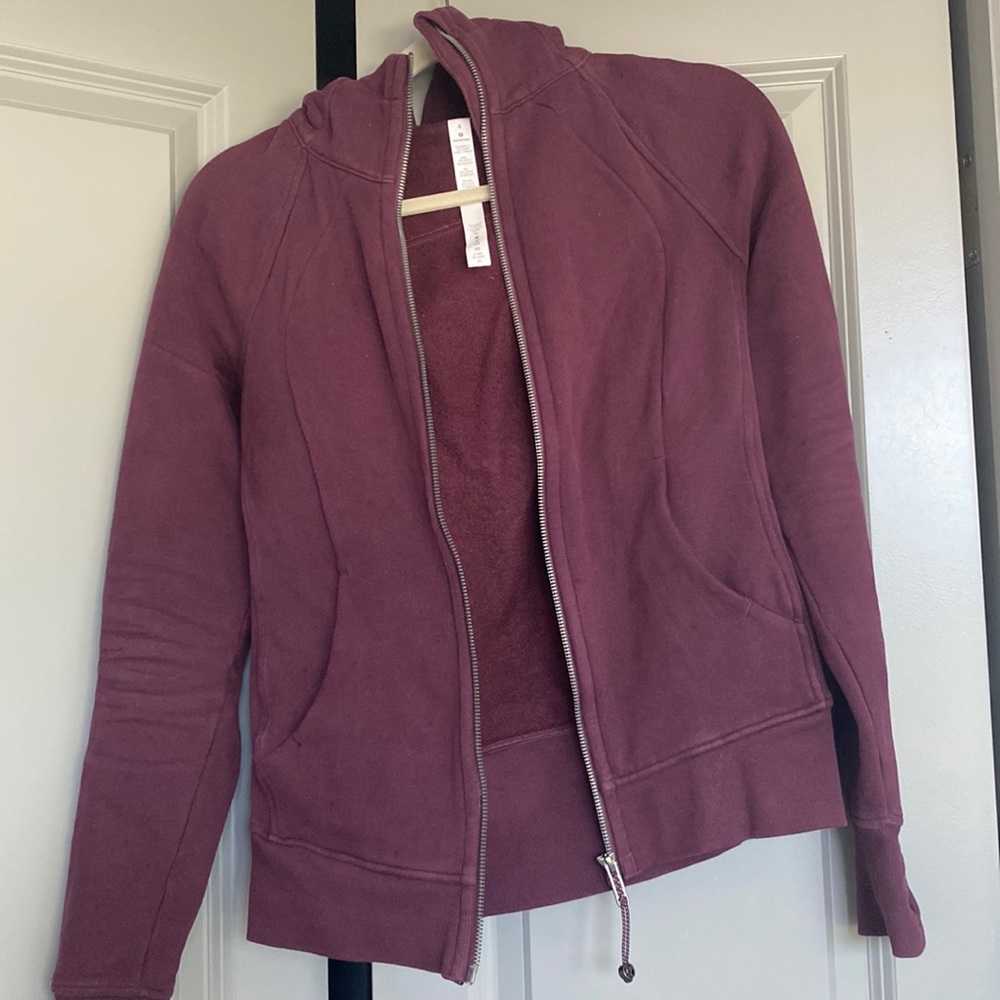 Lululemon full zip scuba